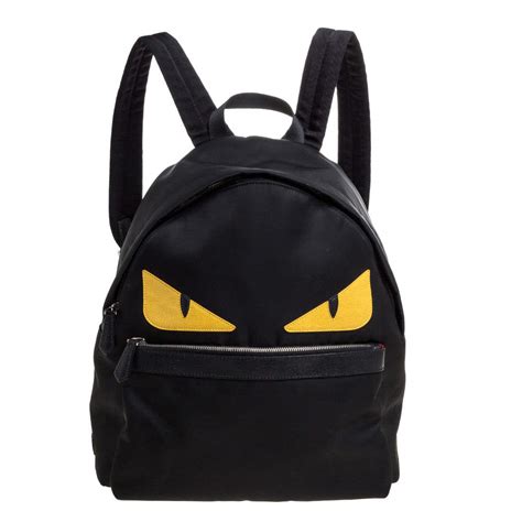 fendi monster backpack replica|fendi backpack with eyes.